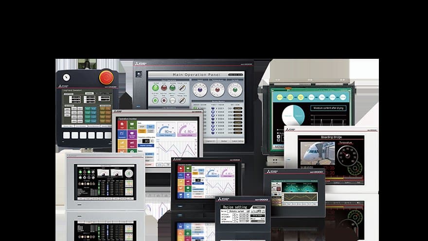 미쓰비시 GT2308-VTBA GOT2000 HMI